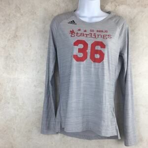 Adidas Women's Long-Sleeve Running HILO Jersey Size S